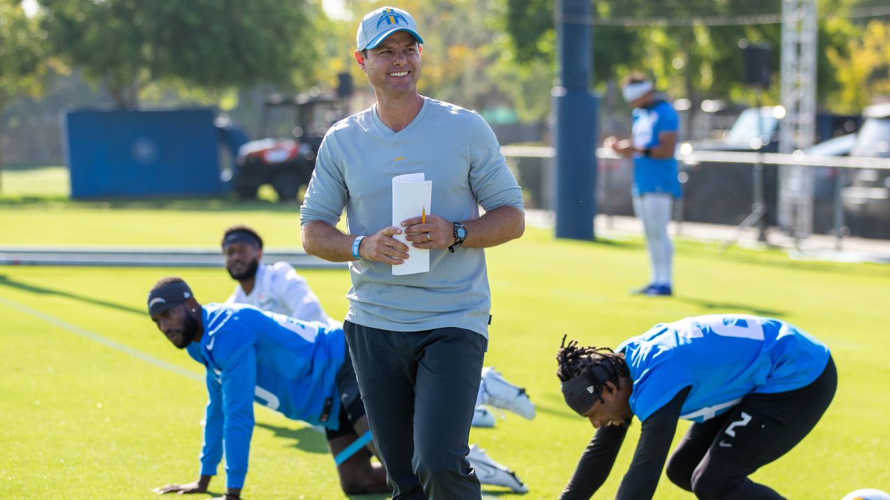 Chargers coach Brandon Staley closes first training camp as tough