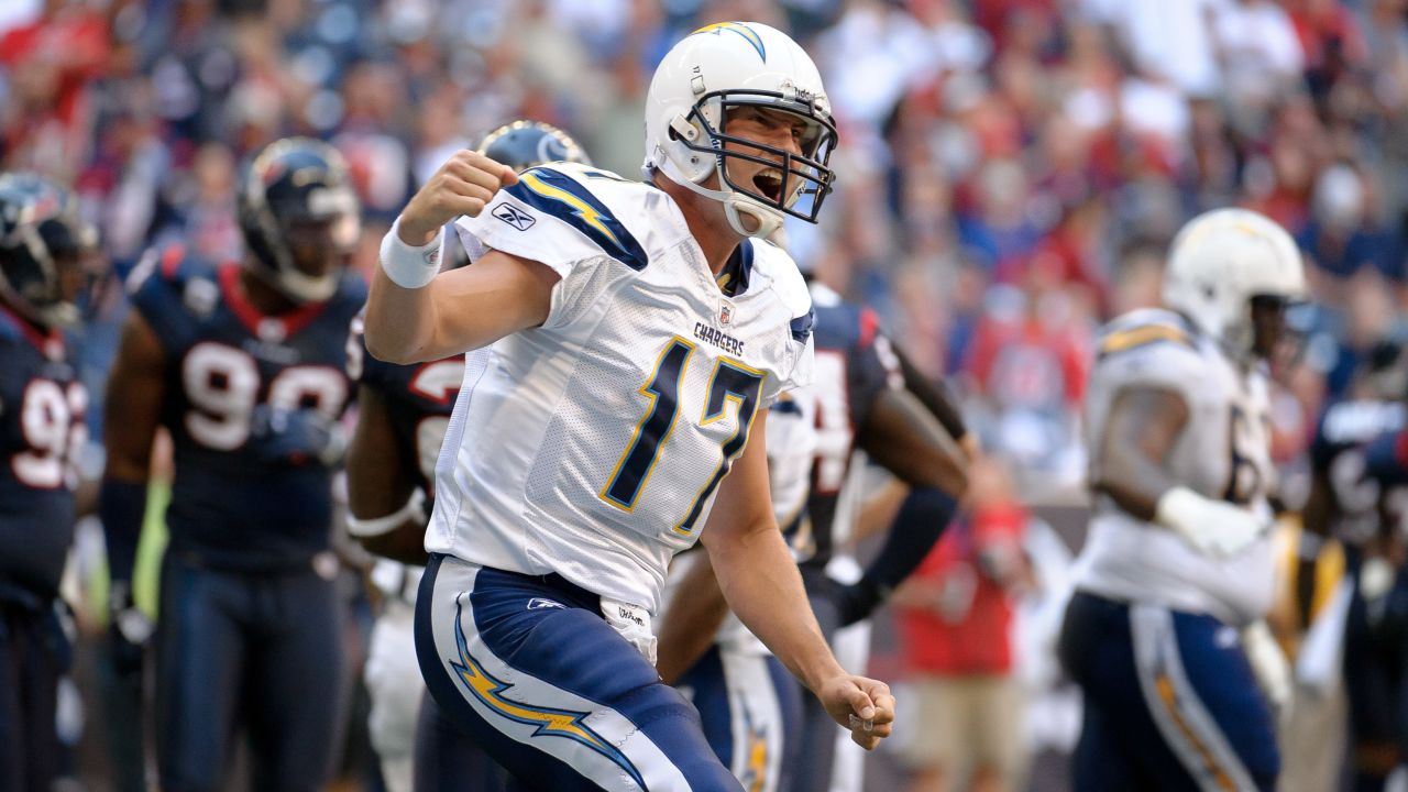 Philip Rivers of the Los Angeles Chargers runs up the player tunnel News  Photo - Getty Images