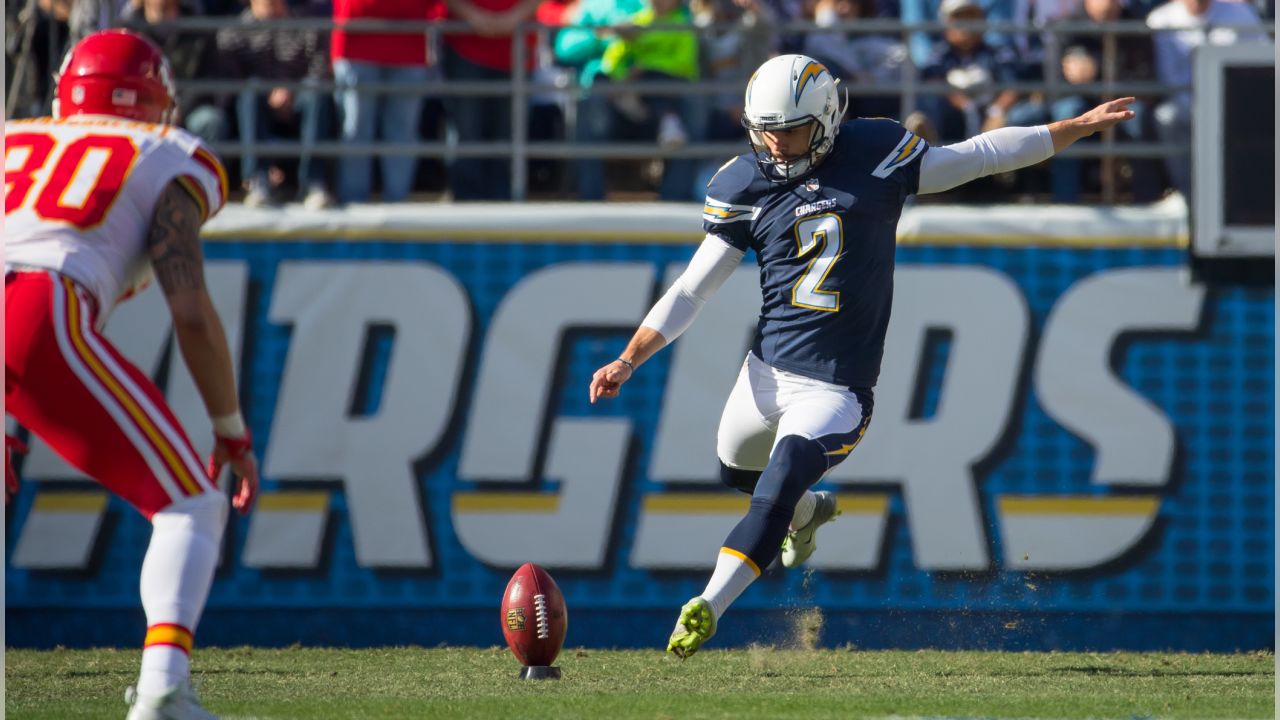 Los Angeles Rams place kicker Tanner Brown (49) prepares to kick for a  field goal during an NFL preseason football game against the Los Angeles  Chargers, Saturday, Aug. 12, 2023, in Inglewood