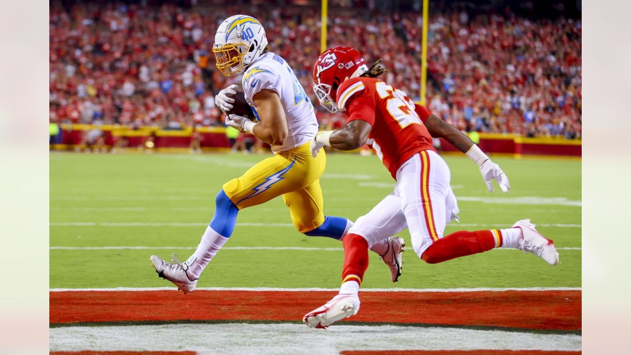 December 16, 2021 Kansas City Chiefs quarterback Patrick Mahomes II (15)  throws a pass during the NFL game between the Los Angeles Chargers and the  Kansas City Chiefs at SoFi Stadium in