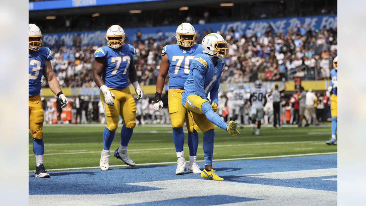 Chargers Raiders from @sofistadium today 