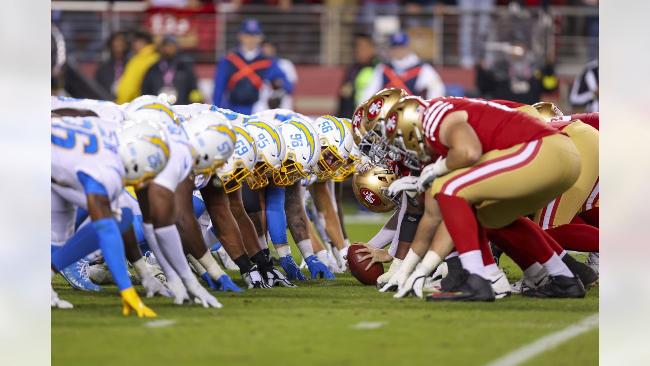 Los Angeles Chargers vs San Francisco 49ers Game Day Pin 8/24/14