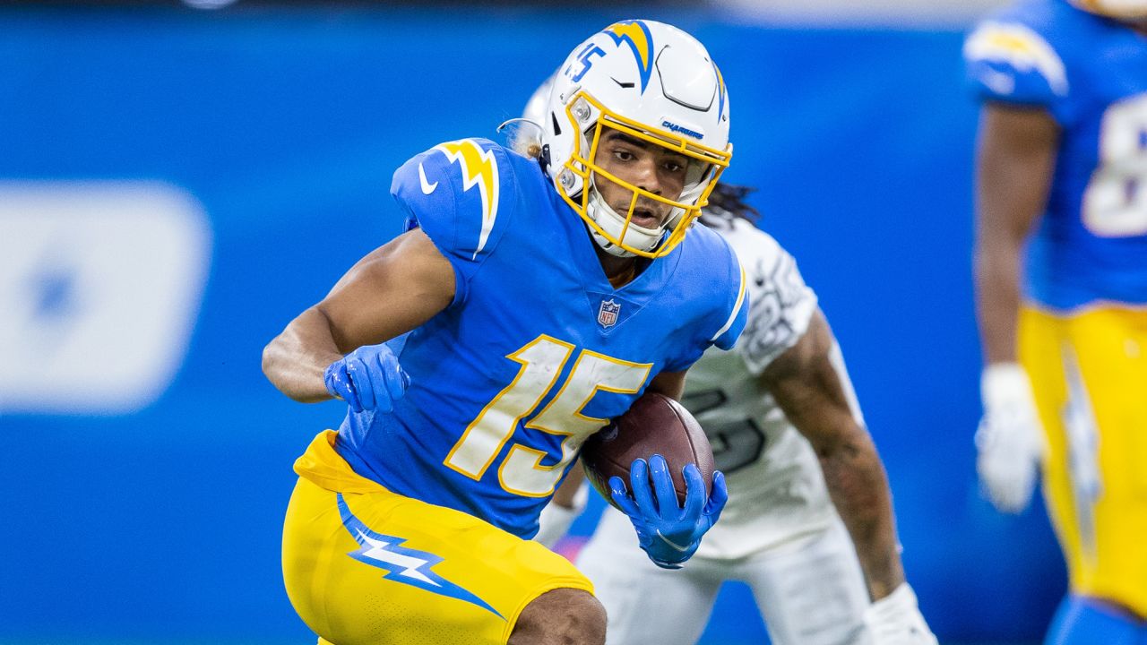 Los Angeles Chargers offensive tackle Trey Pipkins III (79) during the  first half of an NFL football game against the Arizona Cardinals, Sunday,  Nov. 27, 2022, in Glendale, Ariz. (AP Photo/Rick Scuteri