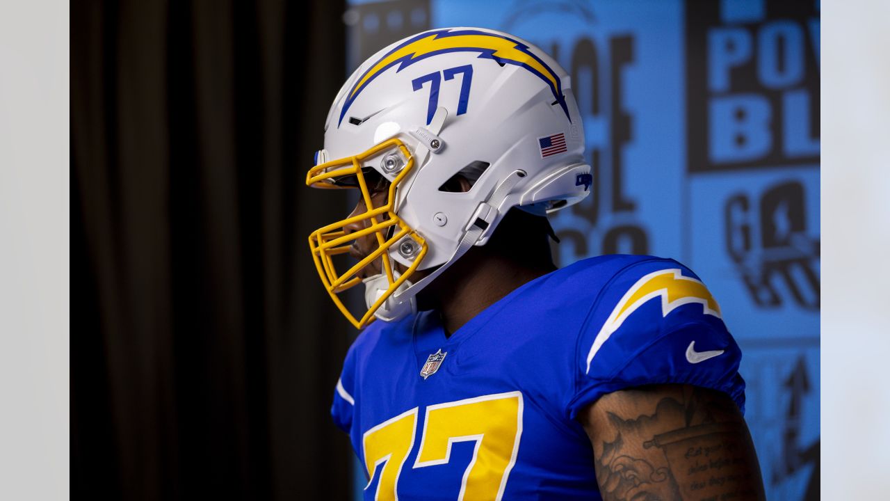 Los Angeles Chargers NFL Mini Speed Football Helmet Color Rush