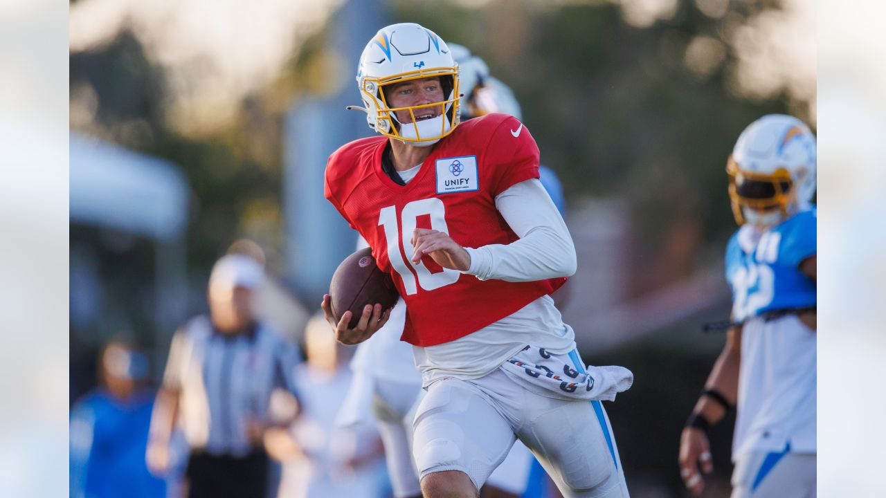 Nike Youth Los Angeles Chargers Justin Herbert #10 Blue Game Jersey