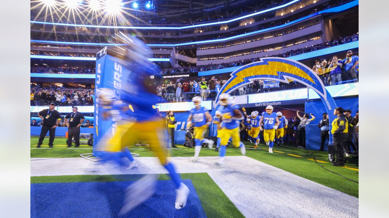 Los Angeles Chargers fans flock to SoFi Stadium for season opener against  Dolphins