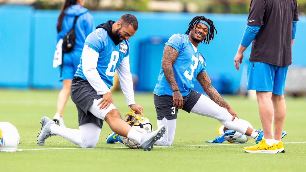 Los Angeles Chargers safety Derwin James Jr (33) during training camp on  Tuesday, Aug 17, 2021, in Costa Mesa, Calif. (Dylan Stewart/Image of Sport  vi Stock Photo - Alamy