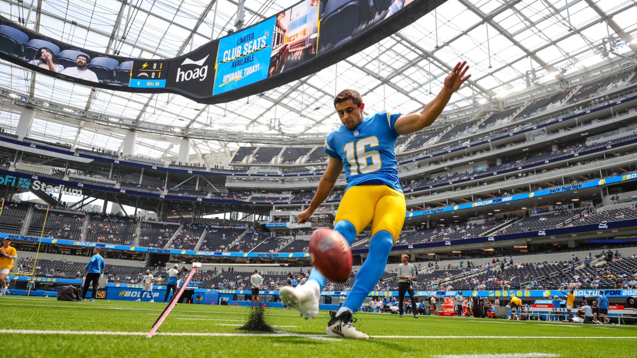 Los Angeles Chargers fans flock to SoFi Stadium for season opener