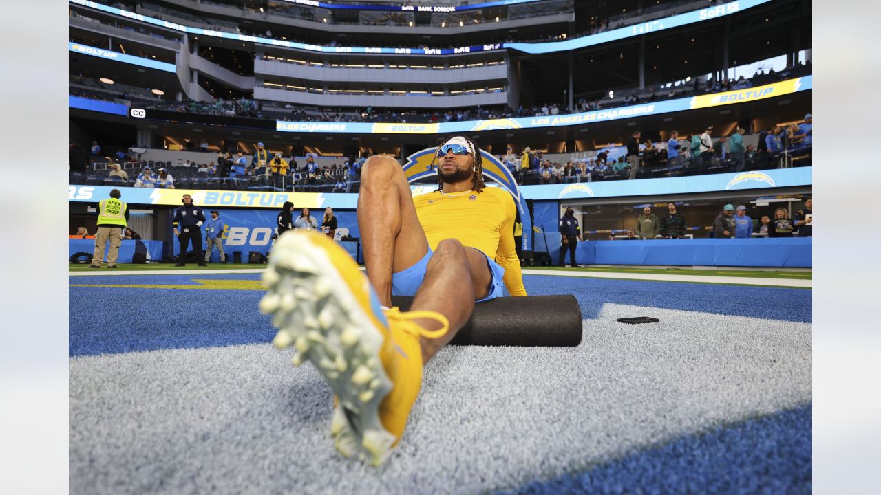 Los Angeles Chargers fans flock to SoFi Stadium for season opener against  Dolphins