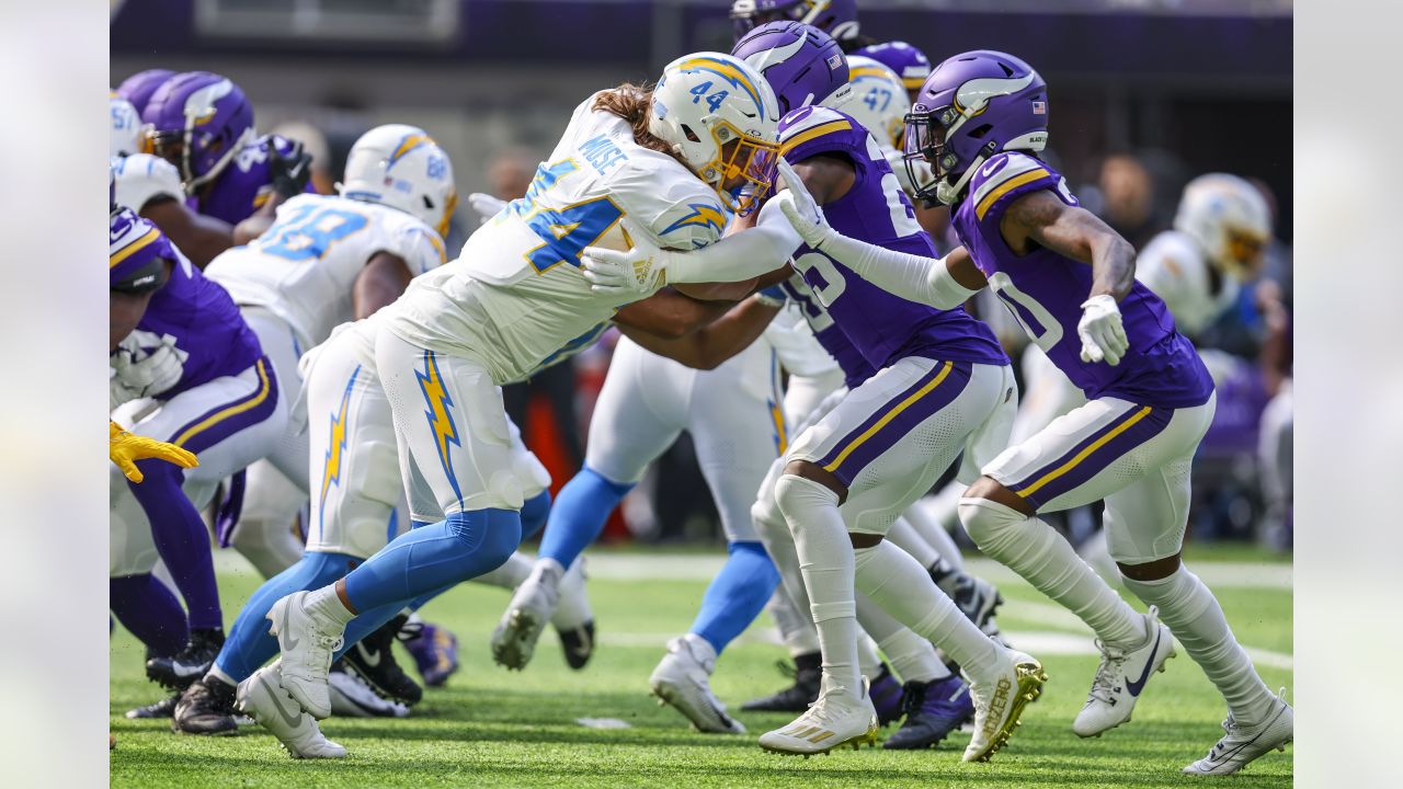 Los Angeles Chargers wide receiver Keenan Allen runs against the Carolina  Panthers during an NFL football game Sunday, Sept. 27, 2020, in Inglewood,  Calif. (AP Photo/Alex Gallardo Stock Photo - Alamy