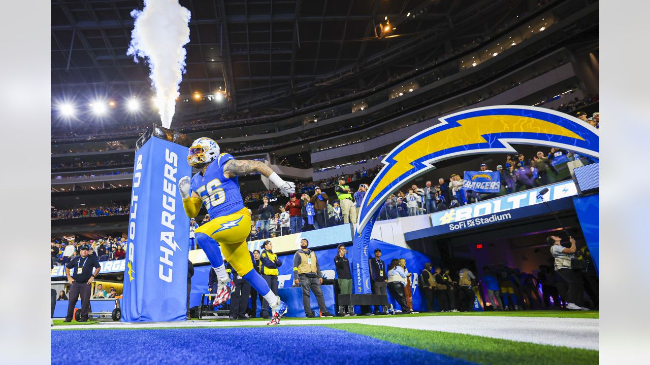 Los Angeles Chargers fans flock to SoFi Stadium for season opener against  Dolphins