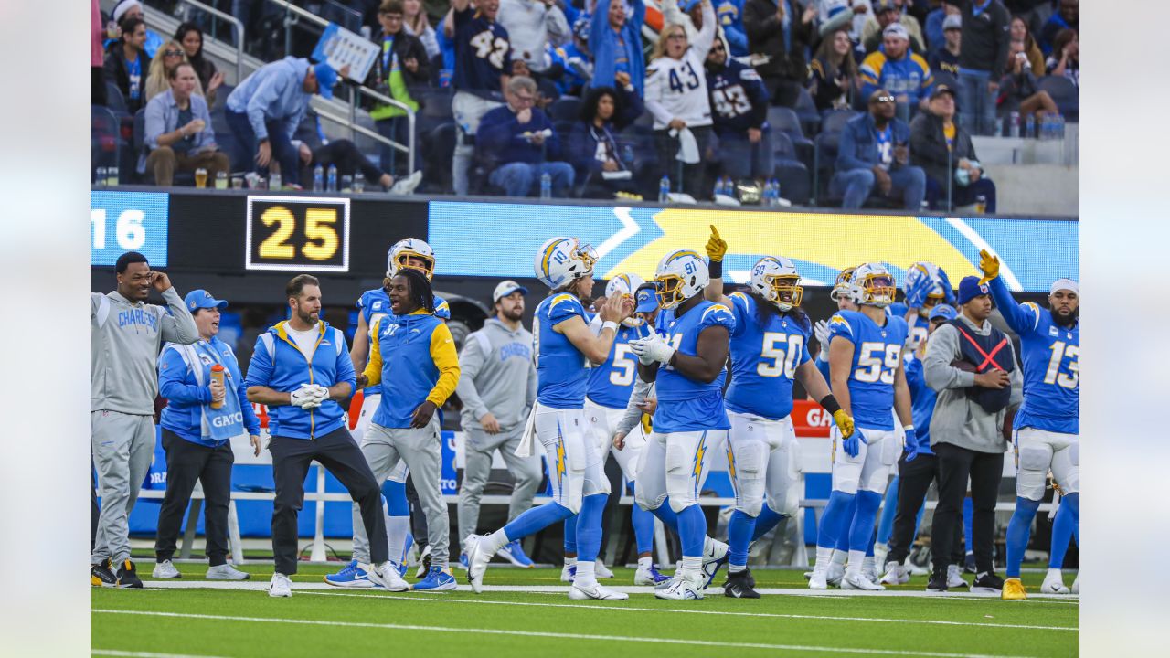 The 10-6 Chargers Move to 5th Place in the AFC, Blowout Rams 31-10 – Los  Angeles Sentinel