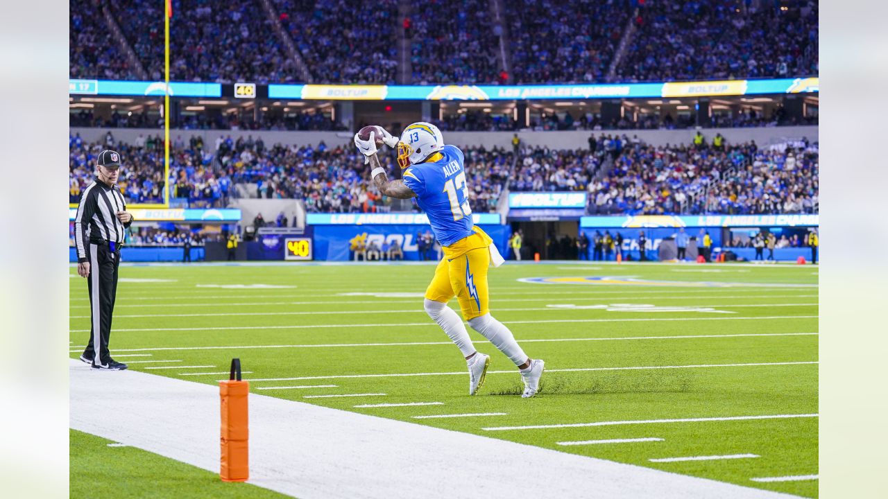 Los Angeles Chargers fans flock to SoFi Stadium for season opener against  Dolphins