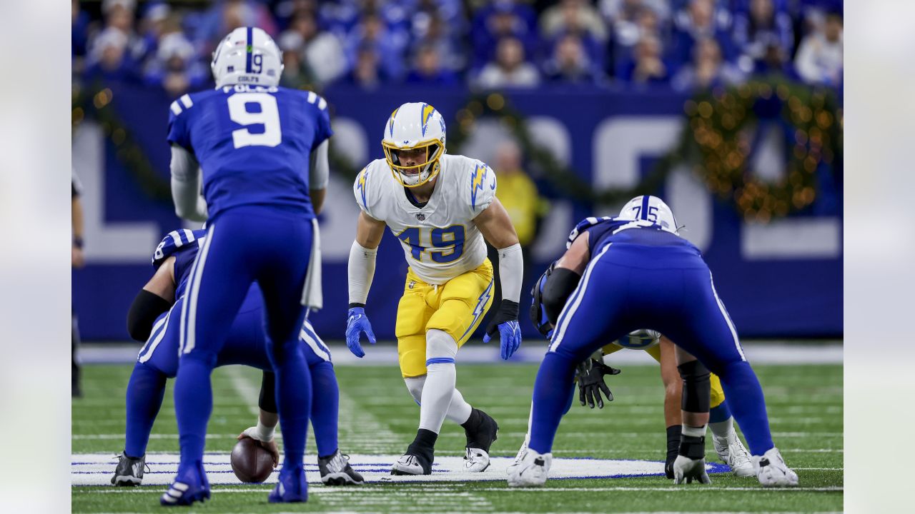 Indianapolis Colts Game-Used Football vs. Los Angeles Chargers on December 26, 2022