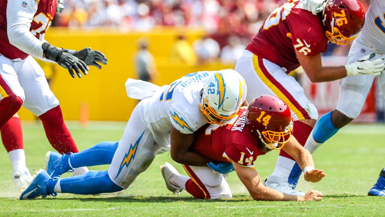 Washington Football Team Game Today: Washington vs Chargers injury