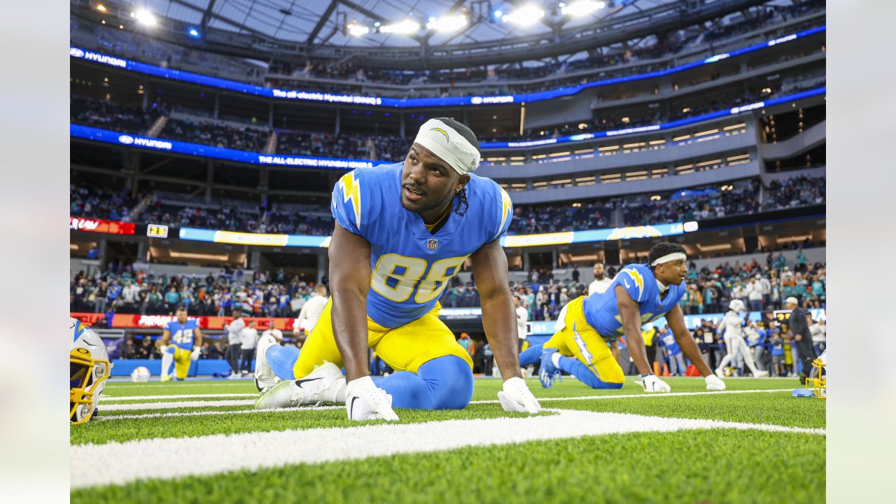 Los Angeles Chargers fans flock to SoFi Stadium for season opener against  Dolphins