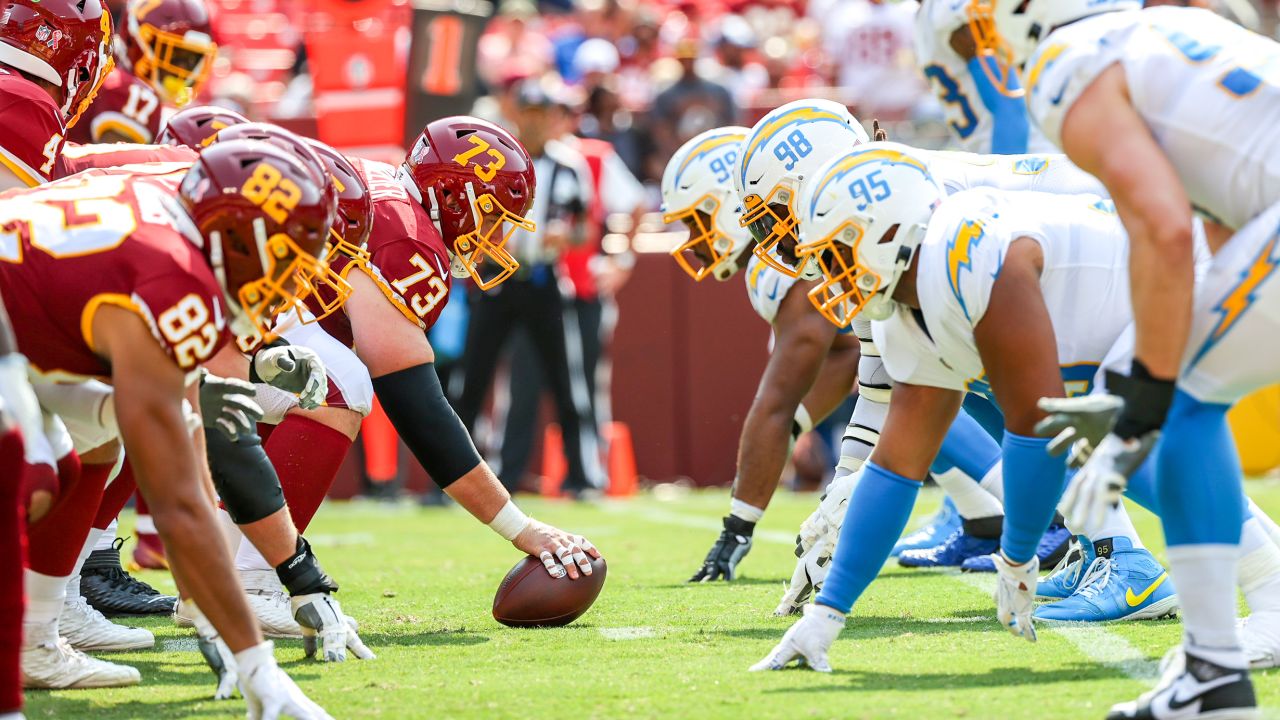 Washington Football Team Game Today: Washington vs Chargers injury