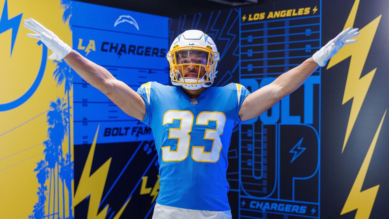 la chargers yellow jersey