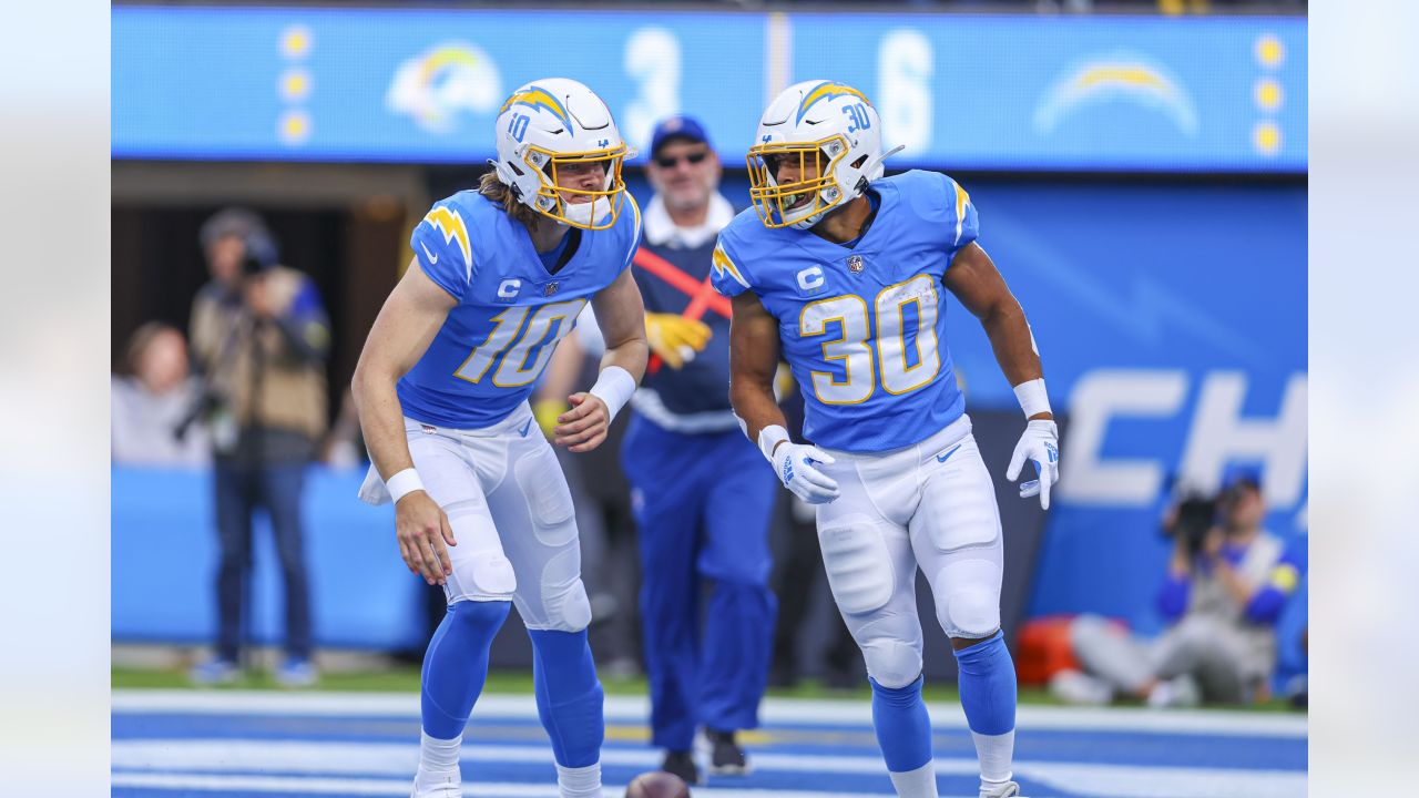 Chargers Crush Rams In Battle Of Los Angeles NFL Jerseys