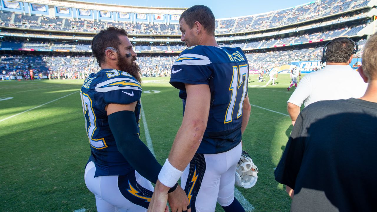 Eric Weddle Signed 11x14 Los Angeles Chargers Photo BAS – Sports