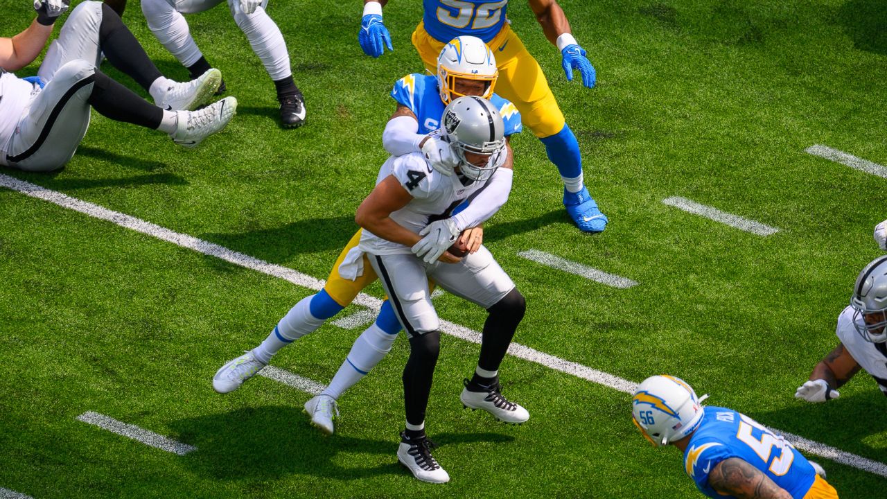 Las Vegas, Nevada, USA. 4th Feb, 2022. Los Angeles Chargers quarterback  Justin Herbert (10) during the AFC Pro Bowl Practice at Las Vegas Ballpark  in Las Vegas, Nevada. Darren Lee/CSM/Alamy Live News