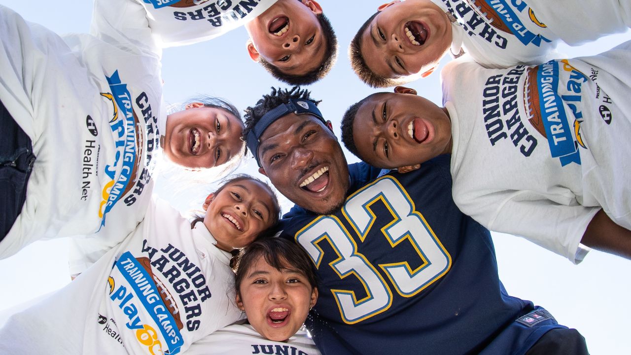 Los Angeles Chargers safety Derwin James Jr (33) during training camp on  Tuesday, Aug 17, 2021, in Costa Mesa, Calif. (Dylan Stewart/Image of Sport  vi Stock Photo - Alamy