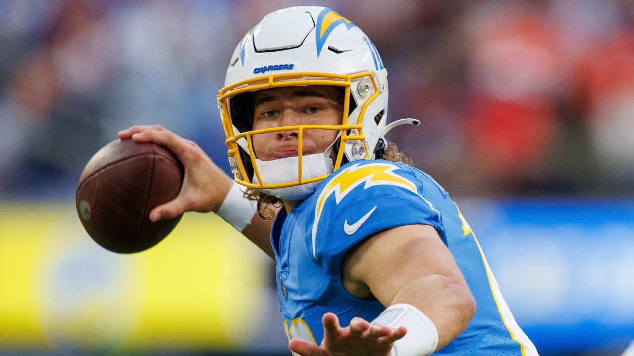 10 standout numbers from Justin Herbert's superb second NFL season with the L.A.  Chargers 