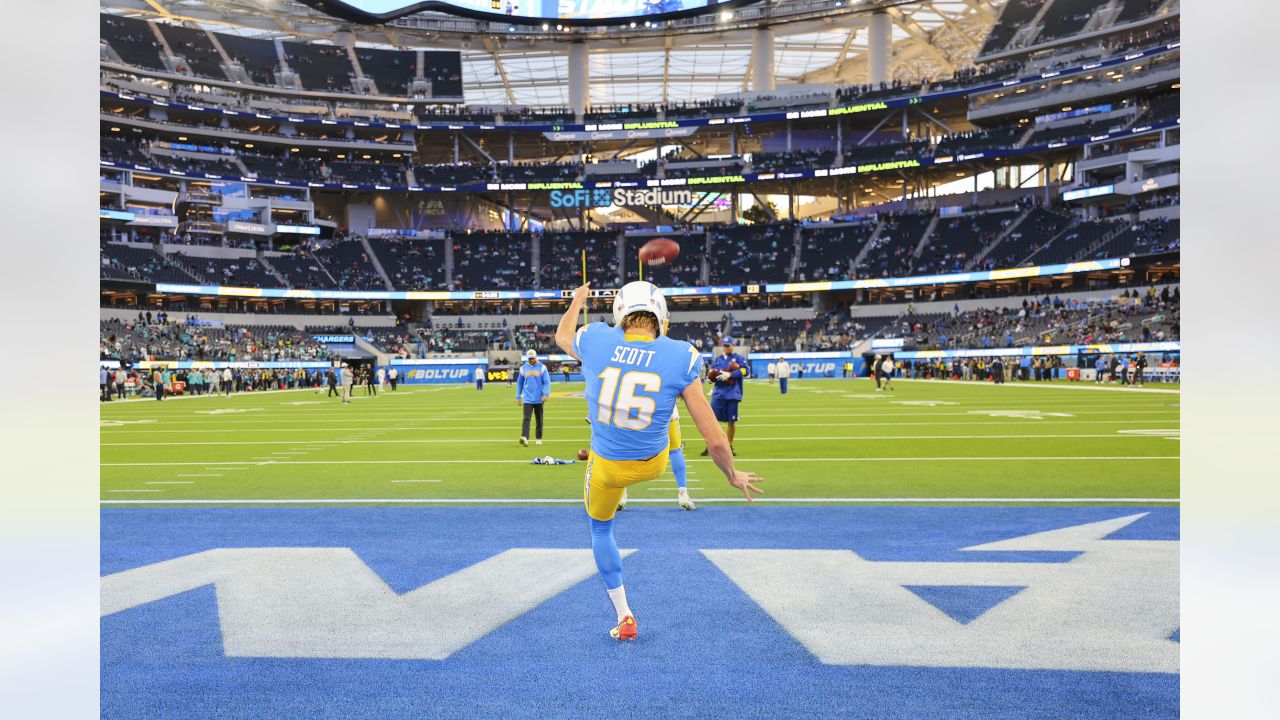 Los Angeles Chargers fans flock to SoFi Stadium for season opener against  Dolphins