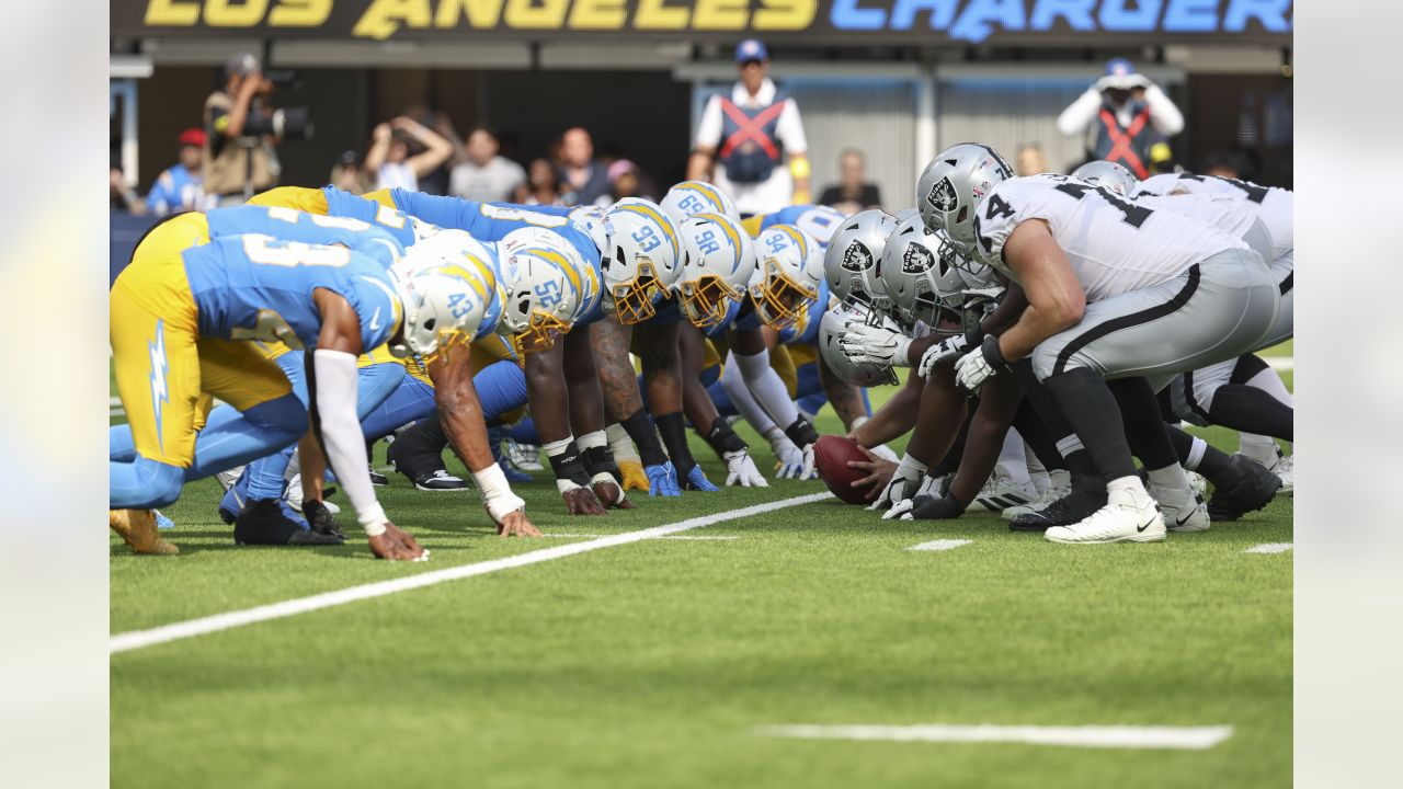 Las Vegas Raiders vs Los Angeles Chargers: A Close Rivalry Resumes at SoFi  Stadium - BVM Sports