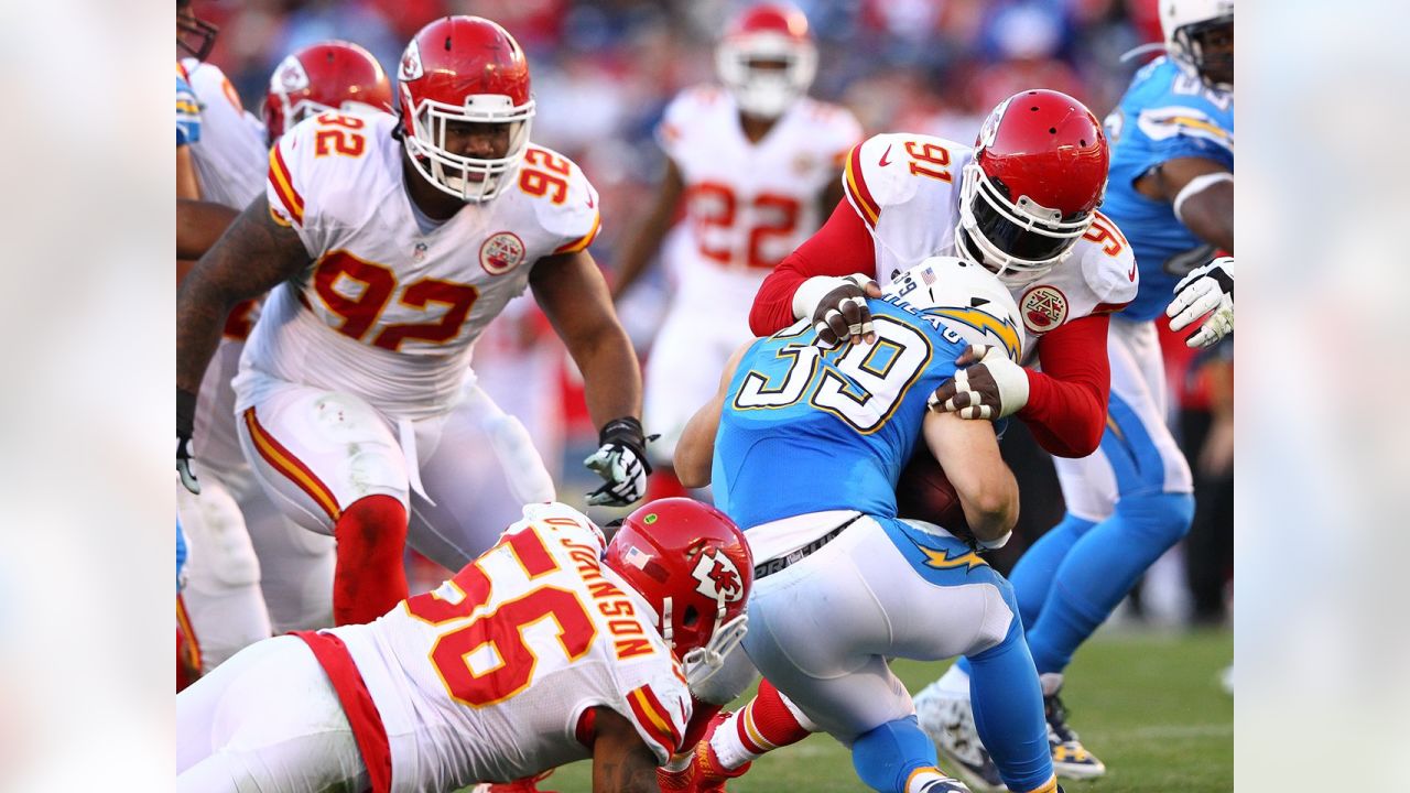 Dontari Poe played fullback and scored a touchdown for the Chiefs