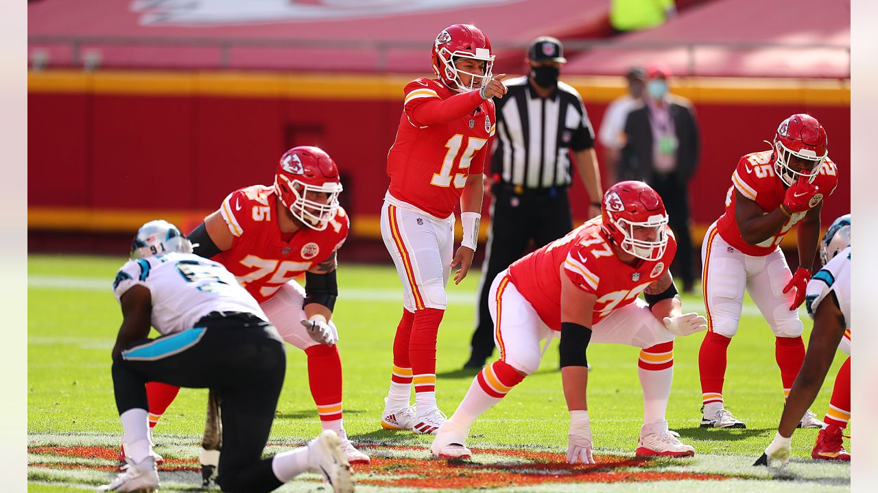 Chiefs beat Panthers at somber Arrowhead Stadium - The San Diego  Union-Tribune