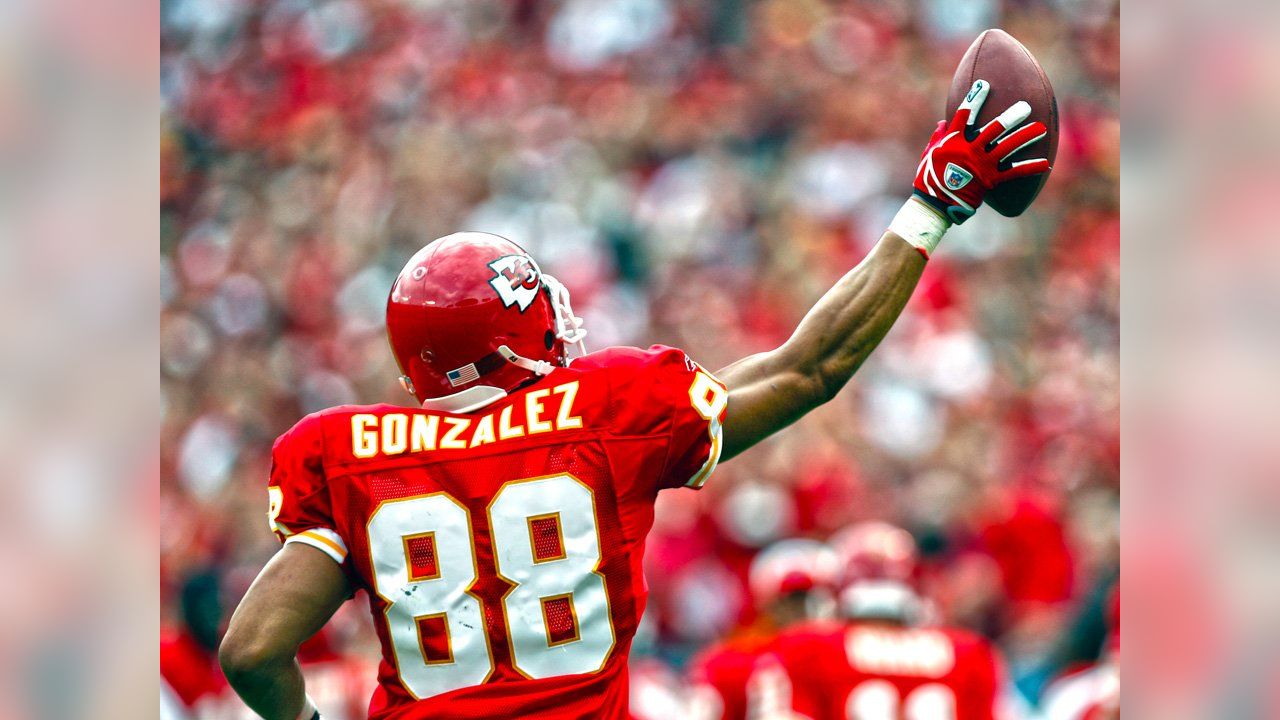 Kansas City Chiefs Tight Ends Travis Kelce And Tony Gonzalez Share