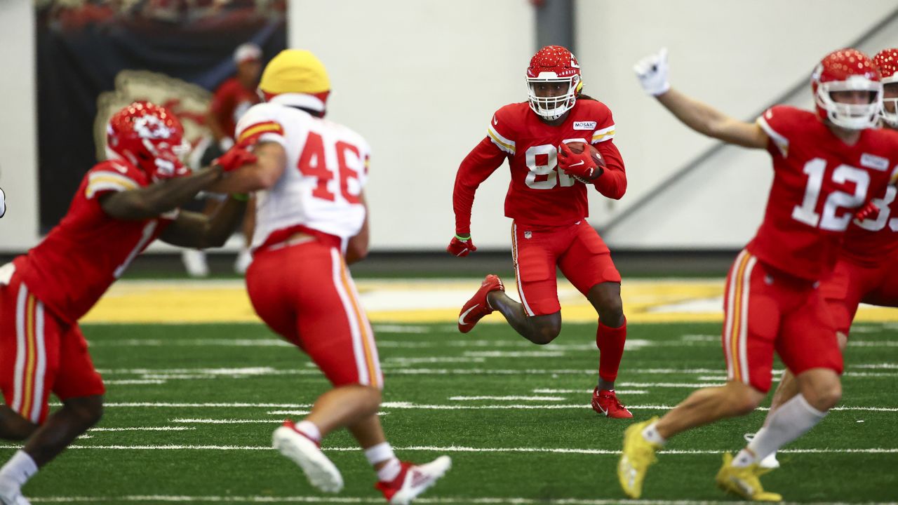 Kansas City Chiefs wide receiver Daurice Fountain (82) during a