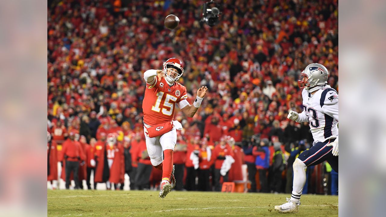 Notes from the AFC Championship Game matchup: New England Patriots at  Kansas City Chiefs - Revenge of the Birds