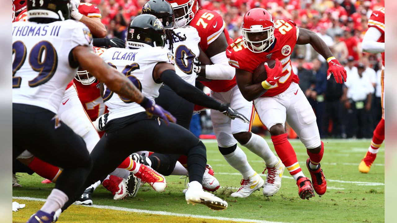 Chiefs Defeat Ravens, 33-28, in Home-Opener