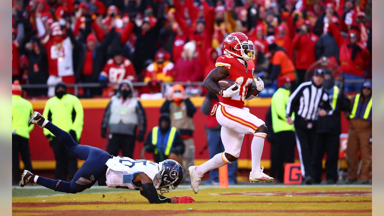 AFC championship game: Tennessee Titans 24-35 Kansas City Chiefs – as it  happened, NFL