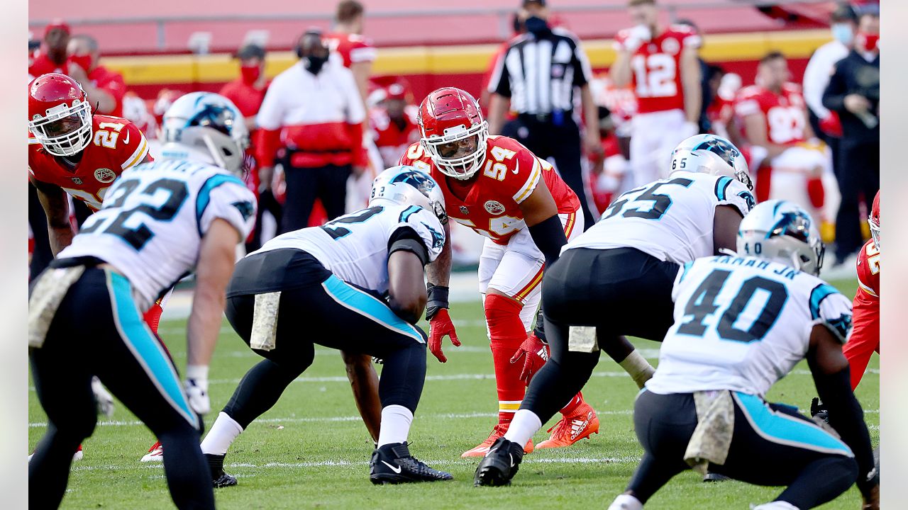 Chiefs beat Panthers at somber Arrowhead Stadium - The San Diego  Union-Tribune