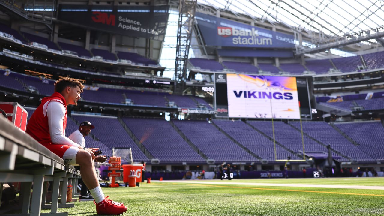 Minnesota Vikings US Bank Stadium Santa Hat