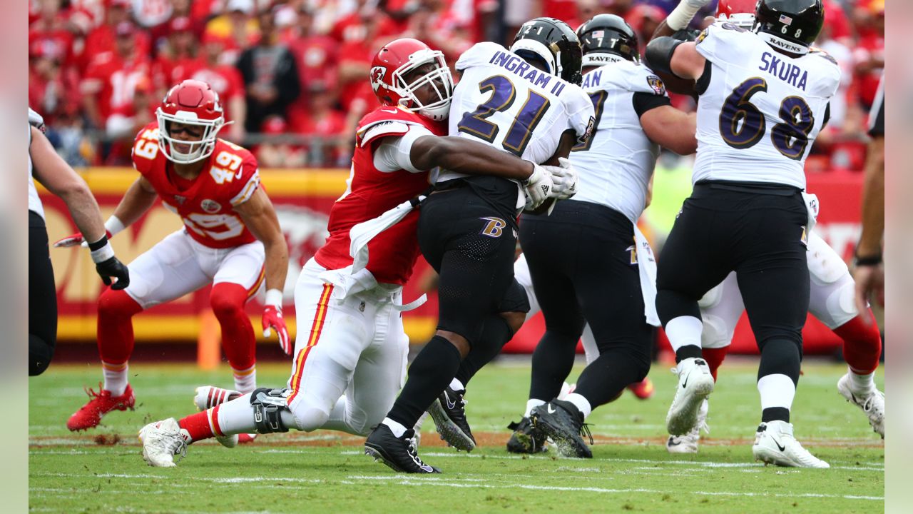 Chiefs Defeat Ravens, 33-28, in Home-Opener