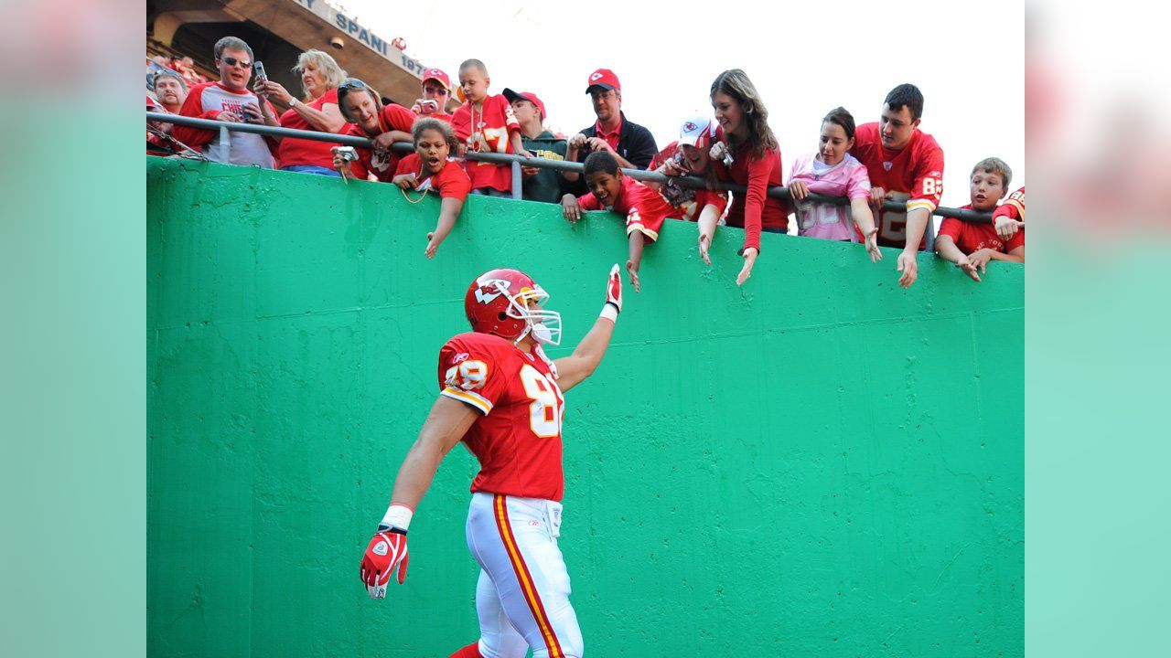 Tony Gonzalez & Travis Kelce Kansas City Chiefs Then And Now Bobblehea FOCO