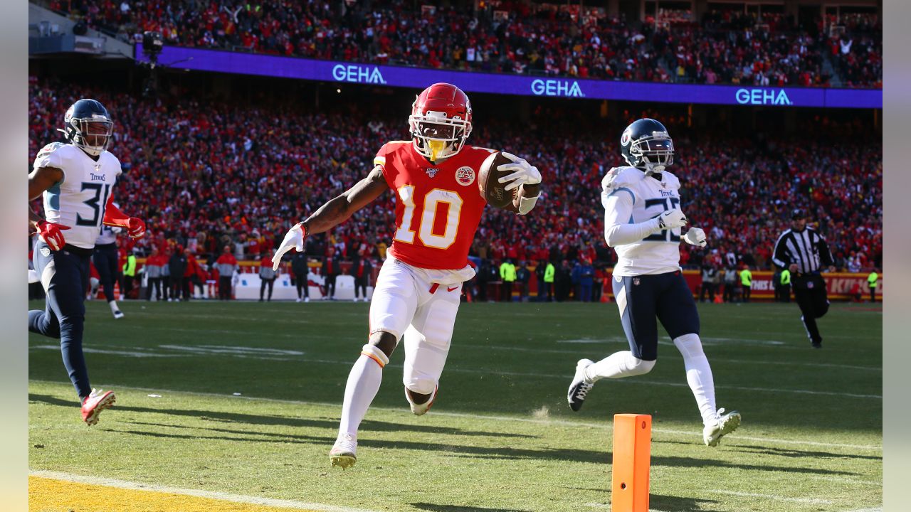 AFC championship game: Tennessee Titans 24-35 Kansas City