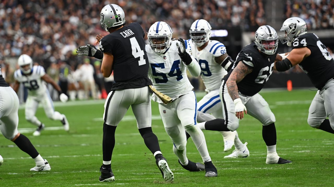 Colts RB Jonathan Taylor explodes for 161 rushing yards, 66-yard TD in Week  10 win over Raiders