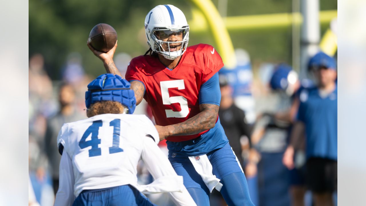 Colts' No. 4 overall pick QB Anthony Richardson will start Saturday's  preseason opener vs. Bills, per HC Shane Steichen.