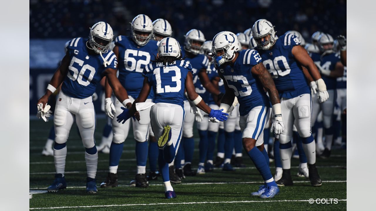 Colts WR T.Y. Hilton leads team with four receptions, 80 yards Sunday in  2021 season debut