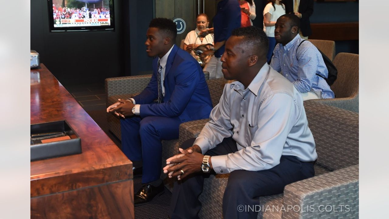 Jim Irsay Meets Phillip Dorsett, Shares Thoughts On Colts 2015 Draft