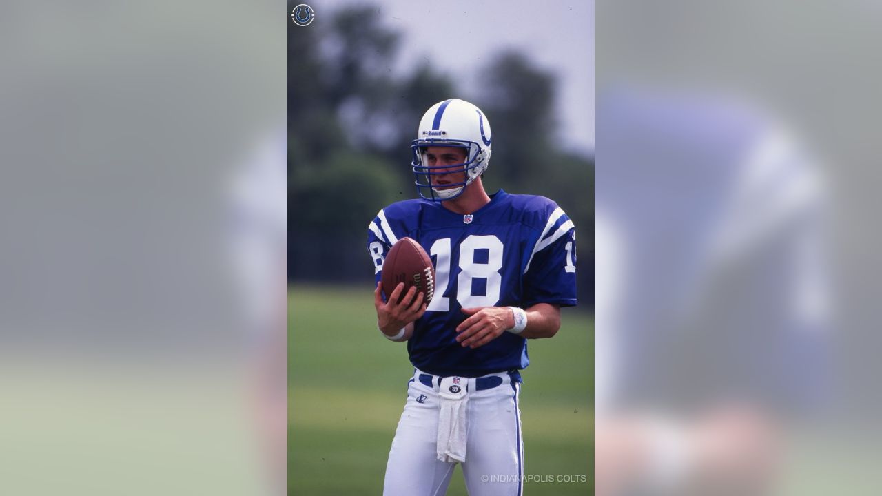 1998 PEYTON MANNING Indianapolis Colts NFL DRAFT DAY CLASSIC