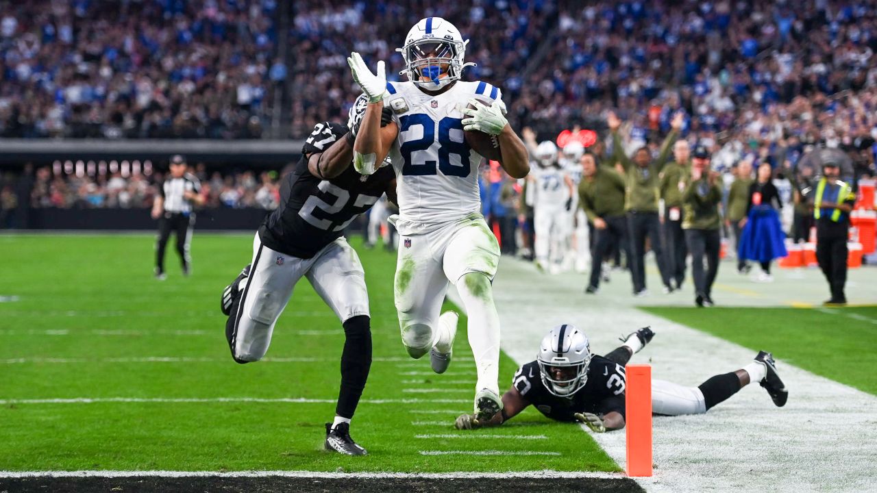 Jonathan Taylor ran wild for Colts in win over Raiders