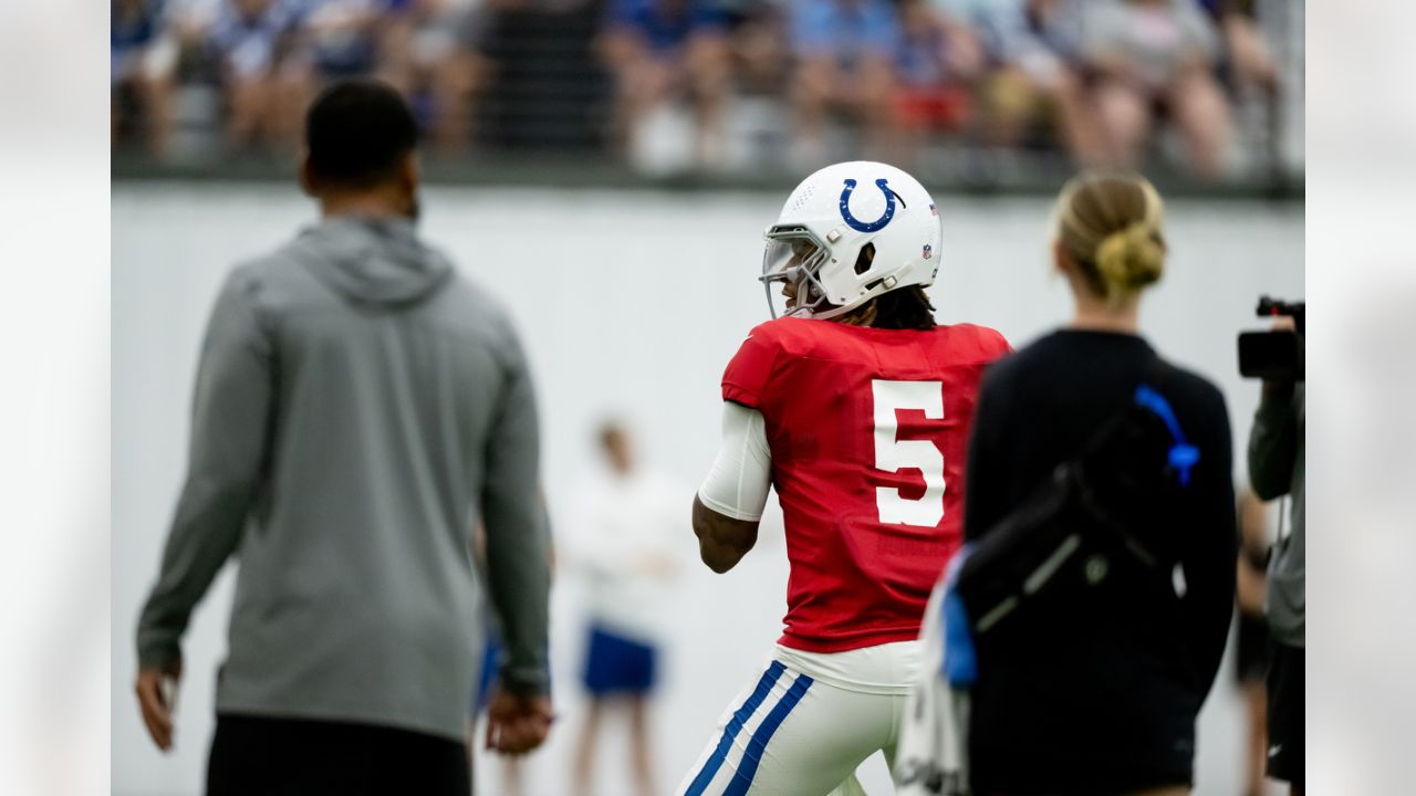 Indianapolis Colts Anthony Richardson Stacks Days, Alec Pierce