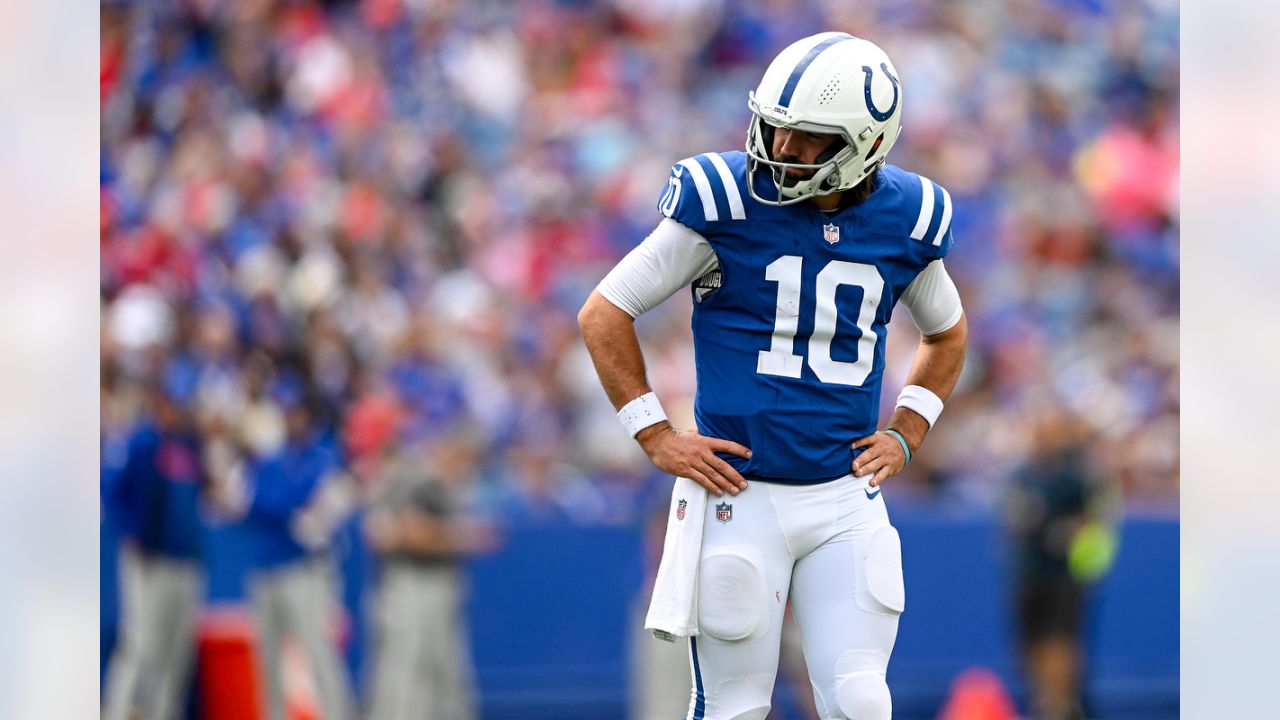 Colts' Richardson Gets Quick Lesson, Improves in Debut vs. Bills - Sports  Illustrated Indianapolis Colts News, Analysis and More