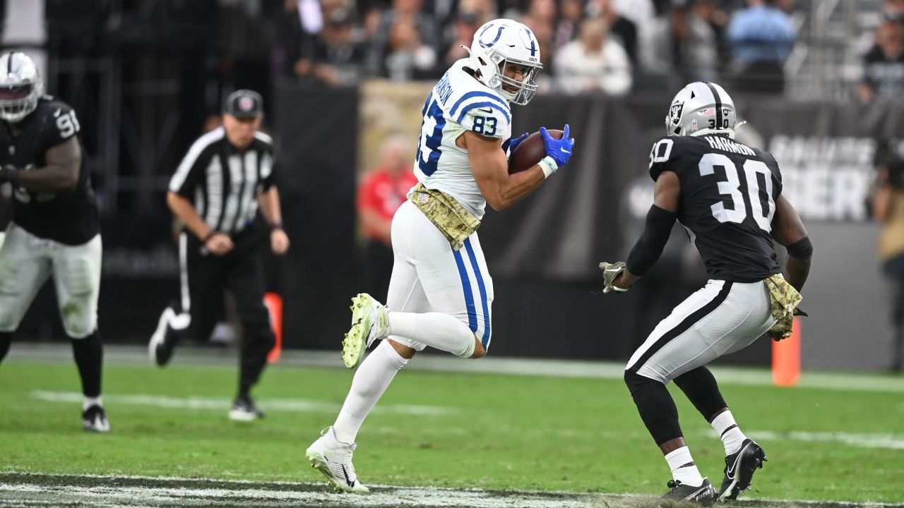 Colts RB Jonathan Taylor explodes for 161 rushing yards, 66-yard TD in Week  10 win over Raiders